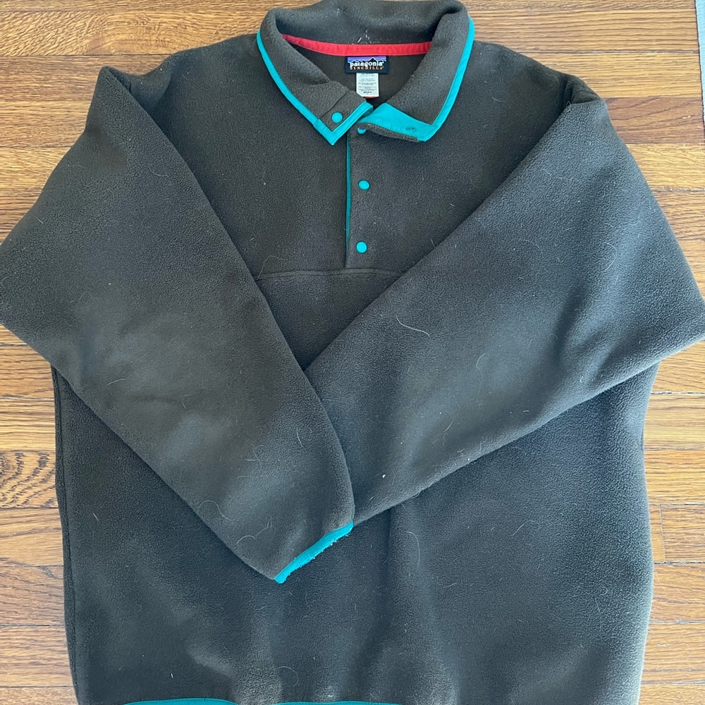 Brown Patagonia Synchilla Pullover